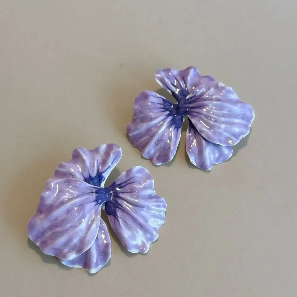 Flower earrings N1181